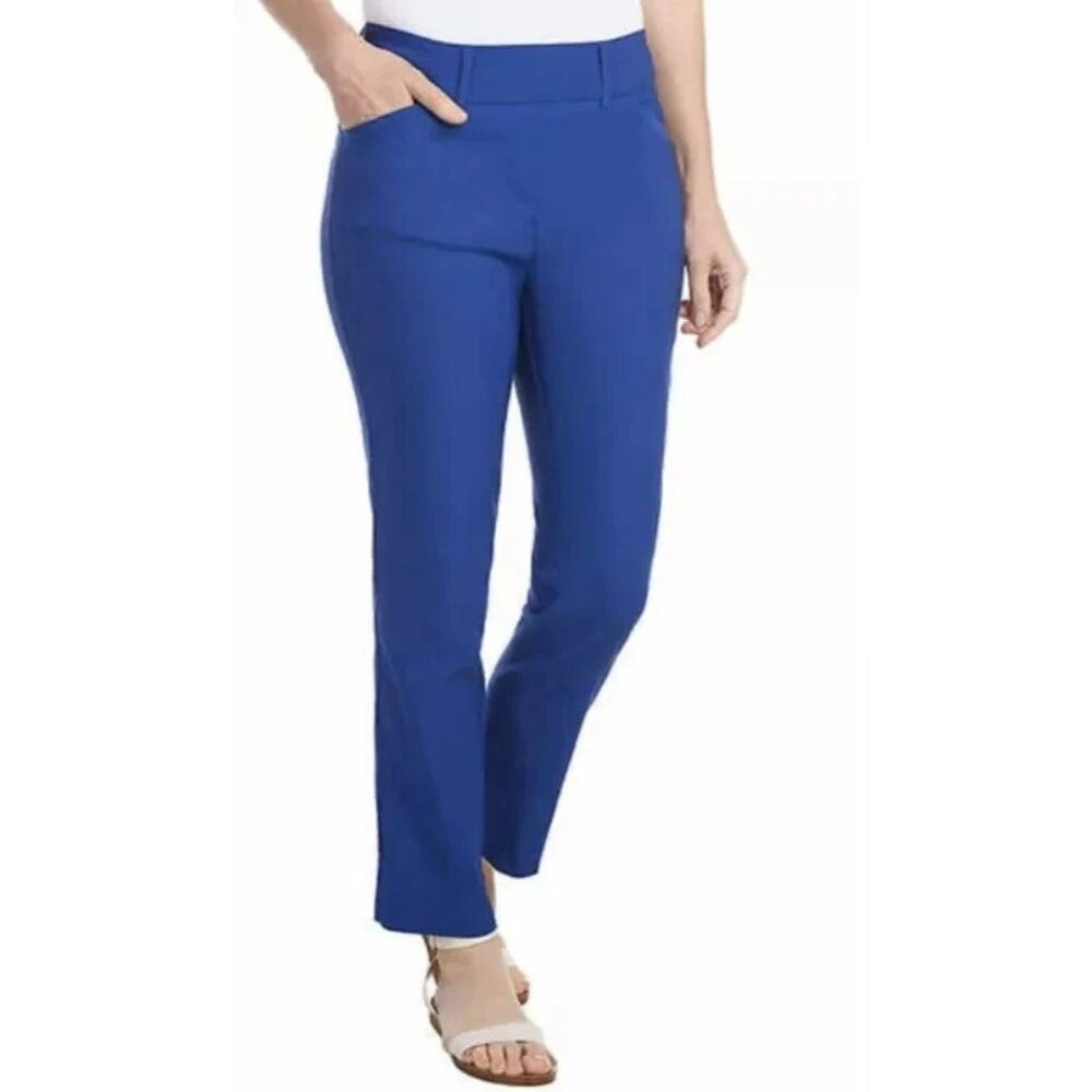Hilary Radley XL Tummy Control Mid-Rise Stretch Pull-on Ankle Pant 27" Inseam